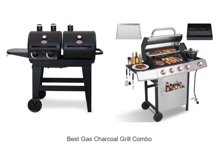 best gas charcoal grill combo