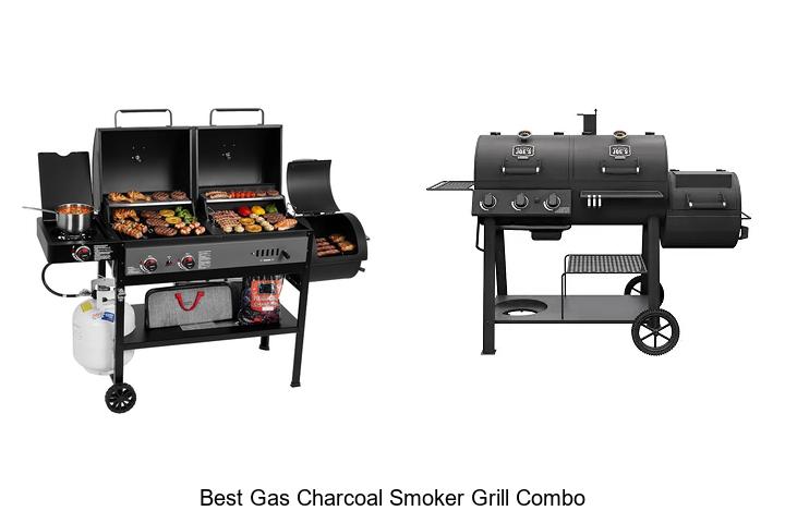 best gas charcoal smoker grill combo