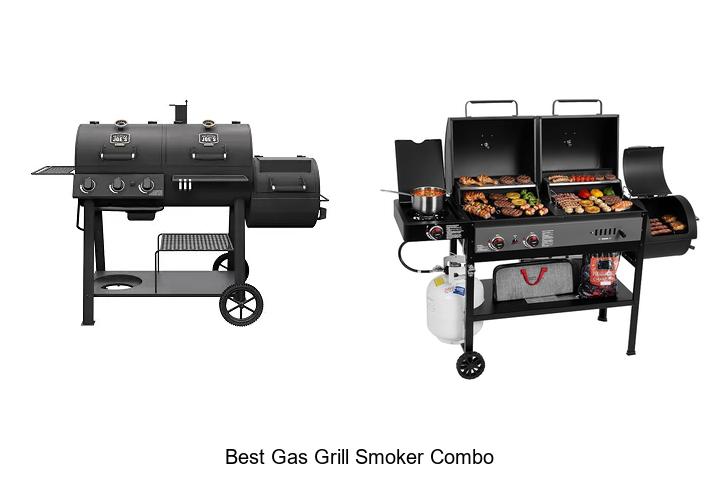 best gas grill smoker combo