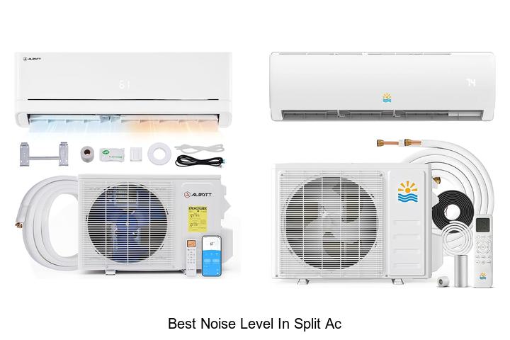 best noise level in split ac
