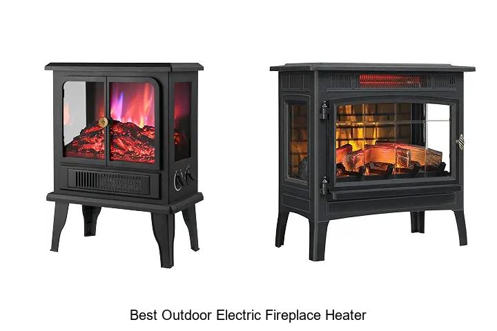 best outdoor electric fireplace heater 1