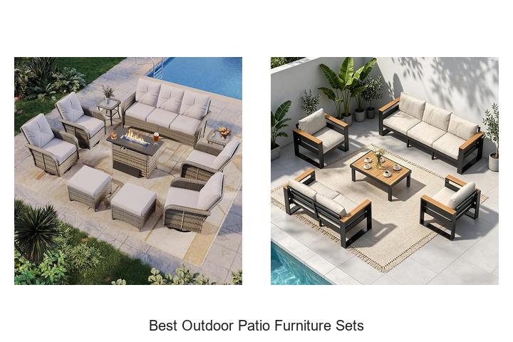 best outdoor patio furniture sets
