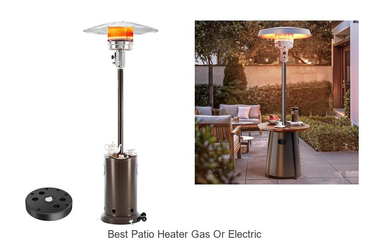 best patio heater gas or electric