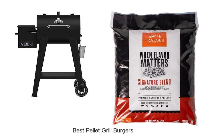 best pellet grill burgers