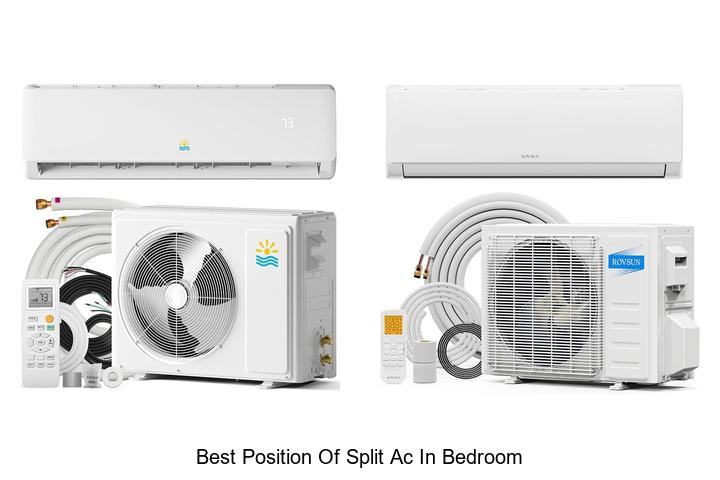 best position of split ac in bedroom