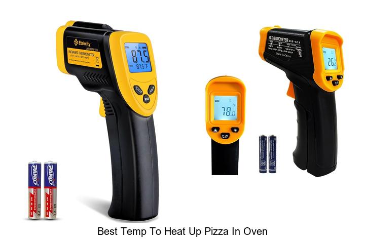best temp to heat up pizza in oven