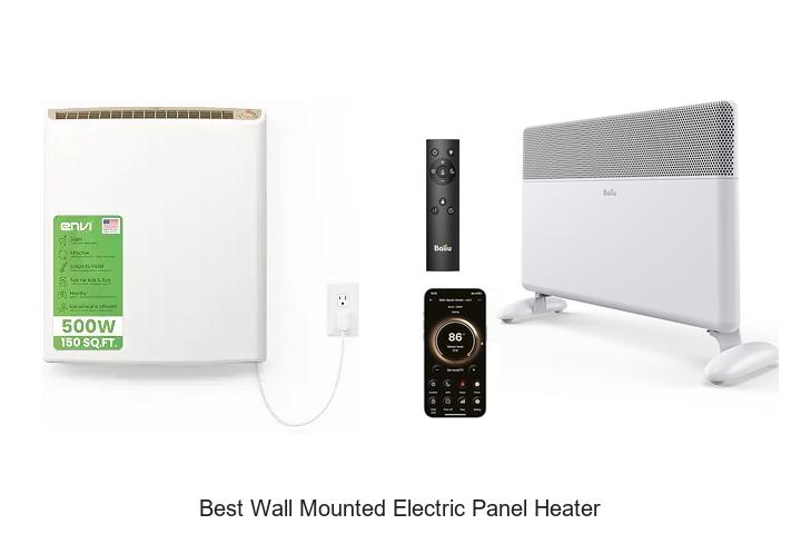 best wall mounted electric panel heater
