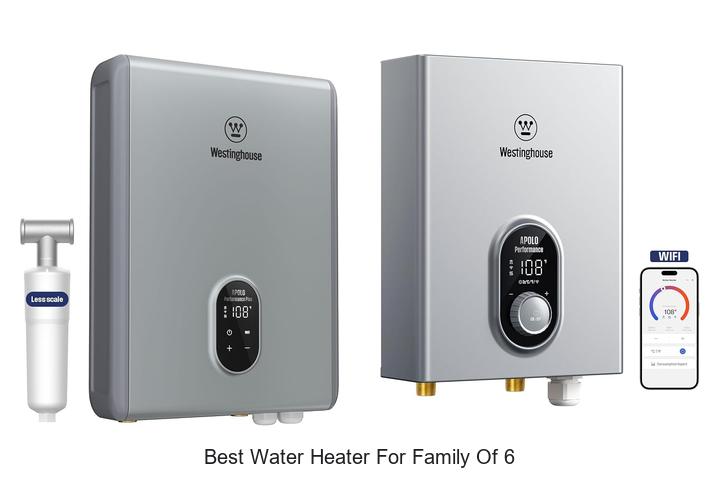 best water heater for family of 6