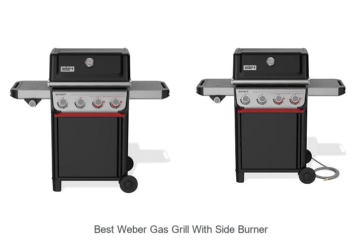 best weber gas grill with side burner